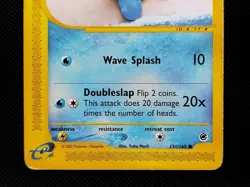 (LP-HP) Squirtle 131/165 2002 Expedition Base Set Pokemon Card Yuka Morii - Image 4