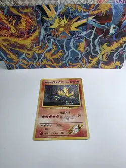 Pokemon TCG Blaine's Moltres Holo Card 1/132 Gym Heroes - Image 1