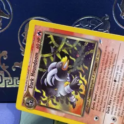 Pokemon Neo Destiny Dark Houndoom Rare Holo 7/105 Unlimited MP + - Image 3