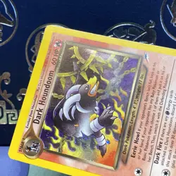 Pokemon Neo Destiny Dark Houndoom Rare Holo 7/105 Unlimited MP + - Image 4