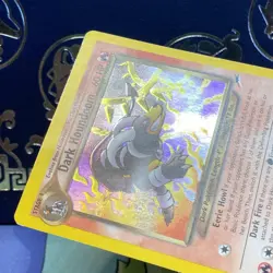 Pokemon Neo Destiny Dark Houndoom Rare Holo 7/105 Unlimited MP + - Image 5