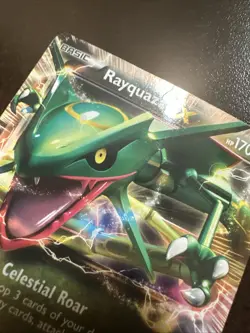 Rayquaza EX BW47 Pokemon TCG Black & White Promo DMG - Image 2