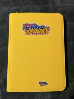 Pokemon TCG Surging Sparks - Complete Set 191/191 (Yellow VaultX Binder) - Image 1