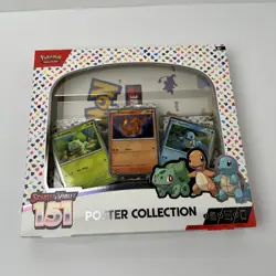 Pokemon TCG 151 Pokemon Poster Collection - Sealed - Image 1