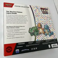 Pokemon TCG 151 Pokemon Poster Collection - Sealed - Image 4