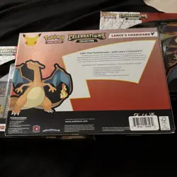 Pokemon TCG Celebrations Collection Lance's Charizard V Box Sealed or OBO 820650809392 - Image 2