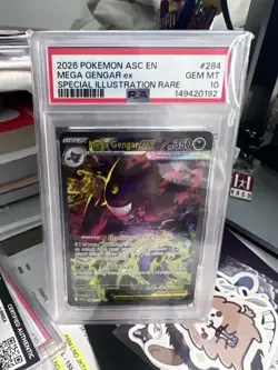 Pokemon Mega Gengar EX Ascended Heroes Special Illustration Rare PSA 10 350 HP - Image 3