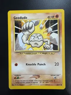 Magcargo Geodude Aipom (3) Card Lot Neo Revelation Pokemon - Image 2