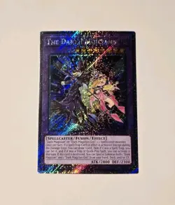 Yugioh The Dark Magicians Platinum Secret Rare RA04-EN054 NM - Image 1