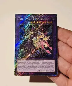 Yugioh The Dark Magicians Platinum Secret Rare RA04-EN054 NM - Image 3