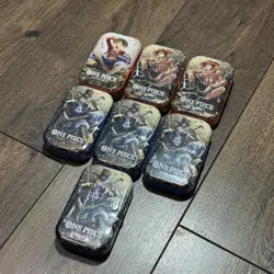 One Piece Tin Pack Set Vol 2 Set of 7 I TS-02 OP-13 I Factory Sealed ✅ - Image 1