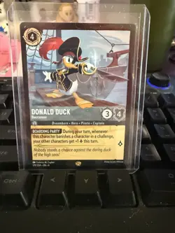 Donald Duck - Buccaneer - Ursula's Return #179 - Disney Lorcana TCG - Image 1