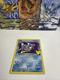 Pokemon TCG Card - Dark Gyarados Holo Card 8/82 Team Rocket Celebrations Series - Image 1