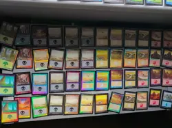 58 Basic Land Mercadian Masques. FOIL. Mtg Cards Lot,Islands,Swamps,Plains, - Image 1