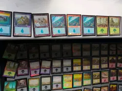 58 Basic Land Mercadian Masques. FOIL. Mtg Cards Lot,Islands,Swamps,Plains, - Image 2