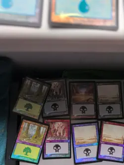 58 Basic Land Mercadian Masques. FOIL. Mtg Cards Lot,Islands,Swamps,Plains, - Image 5