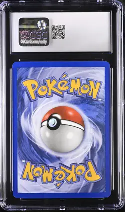 CGC 9 Error Omanyte EX Holon Phantoms 74/110 Reverse Holo Stamped Pokemon Card - Image 2