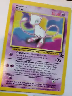 Mew Mewtwo Electabuzz Promo Pokemon Card Base Jungle Fossil WOTC - Image 4