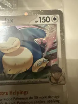 Hops Snorlax GameStop Stamp Sealed Promo 117/159 Holo Pokemon Card TCG - Image 3