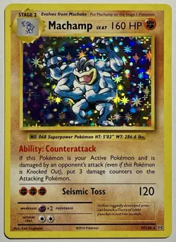 Machamp 39/108 (LP) Holo Rare XY Series: Evolutions 2016 Pokemon Card TCG - Image 1