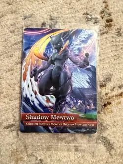Pokemon Shadow Mewtwo Amiibo Card Pokken Tournament Brand New - Image 1