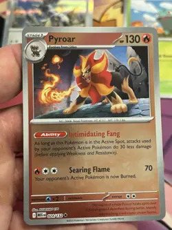 Pyroar - 024/132 - Reverse Holo - Mega Evolution - MINT - Pokemon Card - Image 1