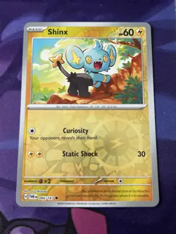 Shinx - 066/167 - Reverse Holo - Twilight Masquerade - NM/M Pokemon Card - Image 1