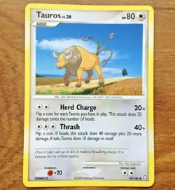 Pokemon Card Tauros 74/146 Legends Awakened Non Holo. Free UK Postage - Image 1