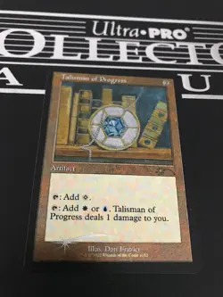 Talisman of Progress FOIL SECRET LAIR MTG MAGIC THE GATHERING - Image 1