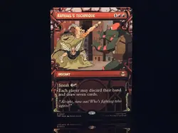 Raphael's Technique #237 R (Showcase FOIL) - MTG Teenage Mutant Ninja Turtles - Image 1