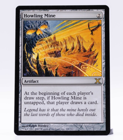 Howling Mine Tenth Edition Rare Artifact MTG Excellent - Image 1
