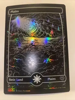 2x MTG Plains Innistrad: Crimson Vow 268 & 269 FOIL Land NM - Image 4