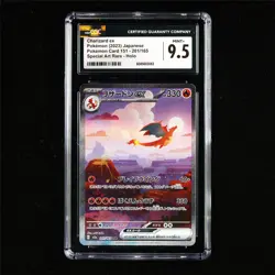 CGC 9.5 MINT+ 2023 Pokemon JPN Charizard ex 201/165 SAR-Holo - Image 2