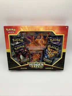Pokemon Hidden Fates Charizard GX Box (Complete Art Set) -Please Read - Image 1