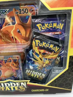 Pokemon Hidden Fates Charizard GX Box (Complete Art Set) -Please Read - Image 3