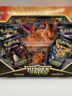 Pokemon Hidden Fates Charizard GX Box (Complete Art Set) -Please Read - Image 4