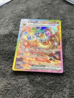 Pokemon TCG Flareon EX Prismatic Evolutions Card 146/131 SIR Illustration Rare - Image 2