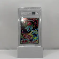 Ivysaur 134/132 Mega Evolution Illustration Rare Pokemon Card TAG 10 GEM MINT - Image 1