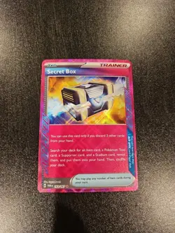 Pokemon TCG Secret Box 163/167 Twilight Masquerade Ace Holo Card NM Condition - Image 1