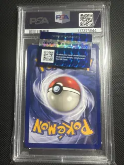 1999 POKEMON BASE SET UNLIMITED #4 CHARIZARD-HOLO PSA 8 - Image 2