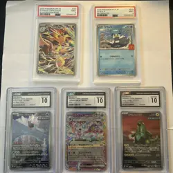 Pokemon Slab Lot - 5 Pokemon Slabs As Pictured - Image 1