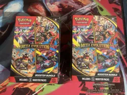 Pokemon TCG: Mega Evolution Booster Bundle X2 - Image 1