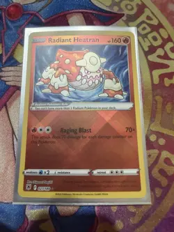 Radiant Heatran - 27/189 - Rare Holo - Pokemon Astral Radiance - NM - Image 1
