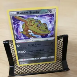 Pokemon TCG Radiant Steelix Sword & Shield - Lost Origin 124/196 Regular Radiant - Image 1