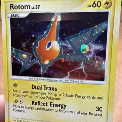 Rotom Holo Rare 13/100 Pokemon Majestic Dawn - Image 1
