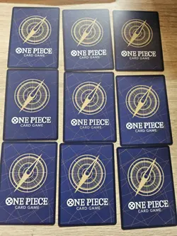 One Piece TCG 9 Stuck Set SR Karten Englisch Near Mint - Image 2