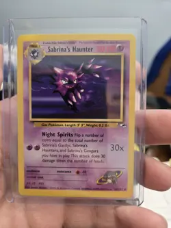 2x Sabrina's Haunter 1x Dark Haunter And 4x Sabrina's Gastly Pokemon Cards (x7) - Image 3
