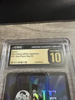 CGC PRISTINE 10 ONE PIECE DAY'25 10 DON !! Card Promo Premium Card Collection 72 - Image 2