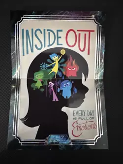 Disney Kakawow Cosmos 2025 Inside Out Poster Card - Image 3