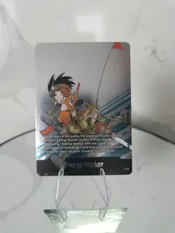 Son Goku E-45 Silver Energy Marker Manga Booster Dragon Ball Card English - Image 1